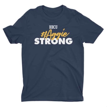 HBCU Aggie Strong T-Shirt Navy