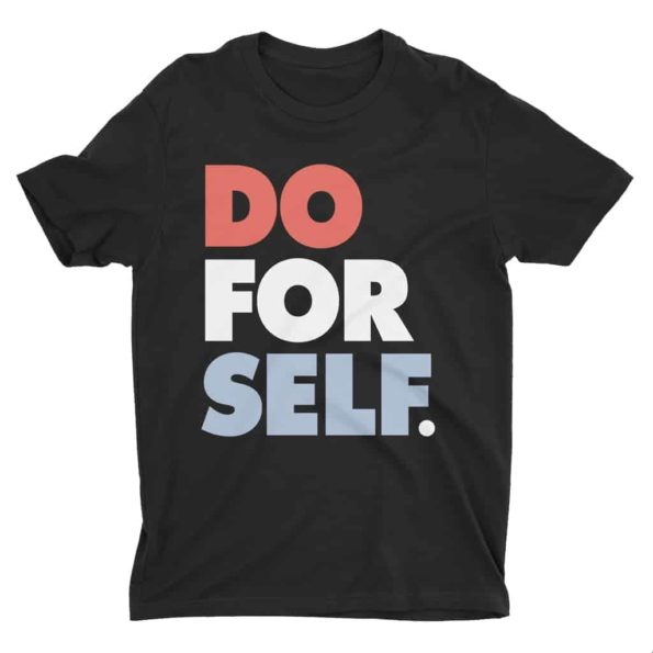 Do-For-Self-T-Shirt-Black