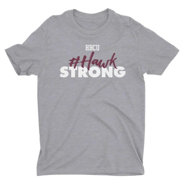 HBCU-Hawk-Strong-T-Shirt-Athletic-Grey